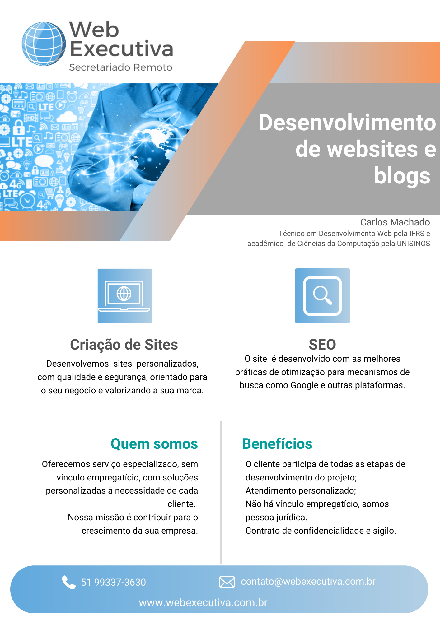 Desenvolvimento de Websites e Blogs